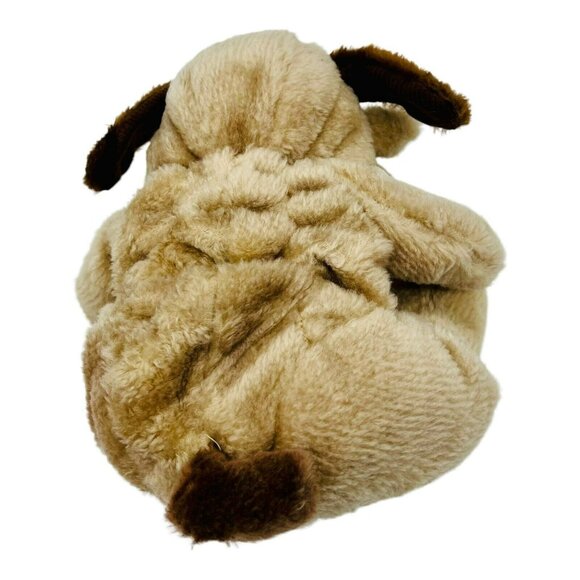 Plush Puppy Raffoler Brown Stuffed Animal Toy Droopy Eyes Dog 1986 Vintage - Picture 4 of 8